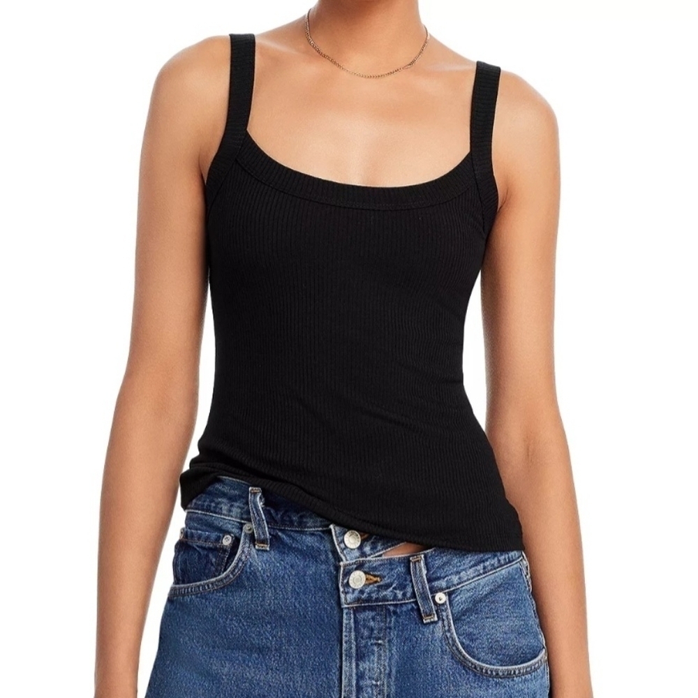 Aqua Cropped Tank Top Women's. Size Large. New With Tags $58